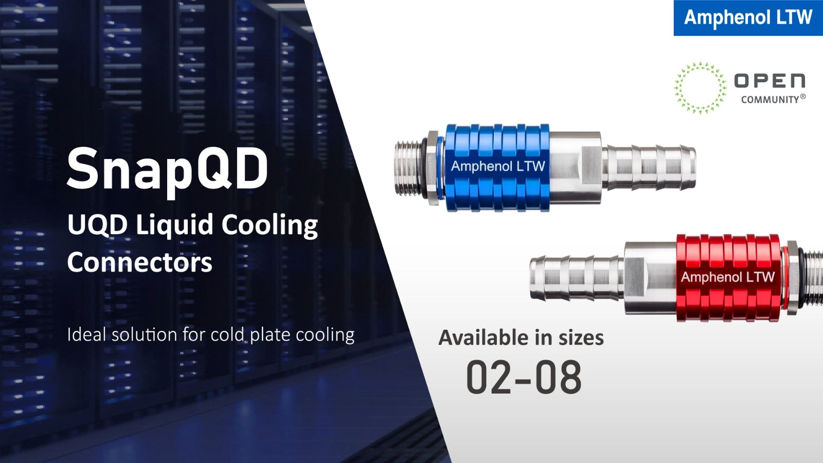 SnapQD 液冷連接器